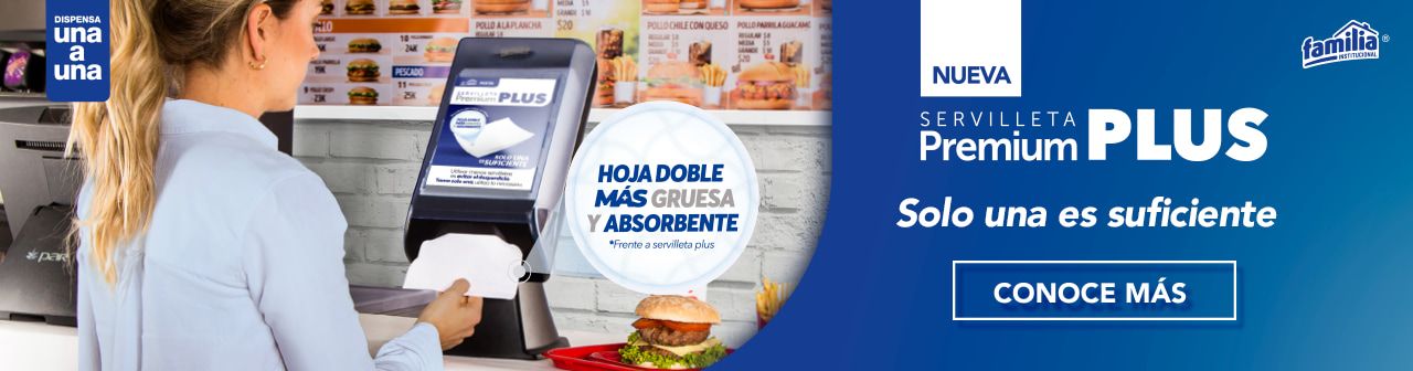 Servilletas Premium Plus Poder limpiador Famitex - Familia Institucional