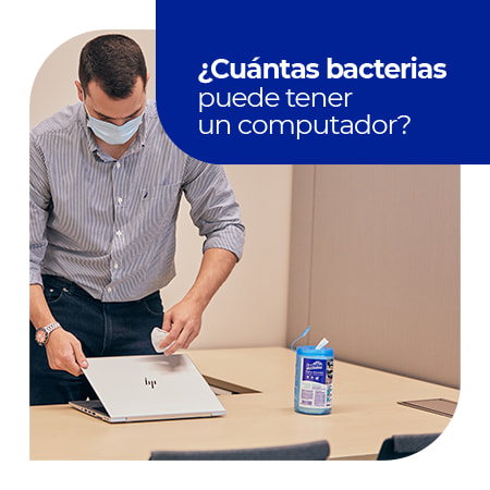 ¿Cuántas bacterias tiene un computador? - Familia Institucional