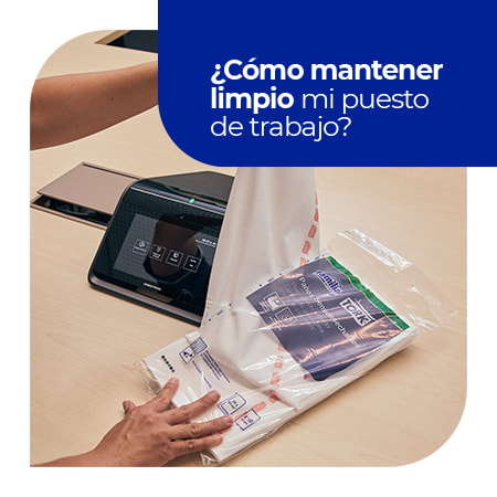 Cómo mantener limpio mi puesto de trabajo - Familia Institucional