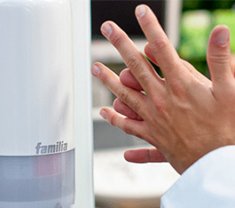 Gel antibacterial -Familia Institucional