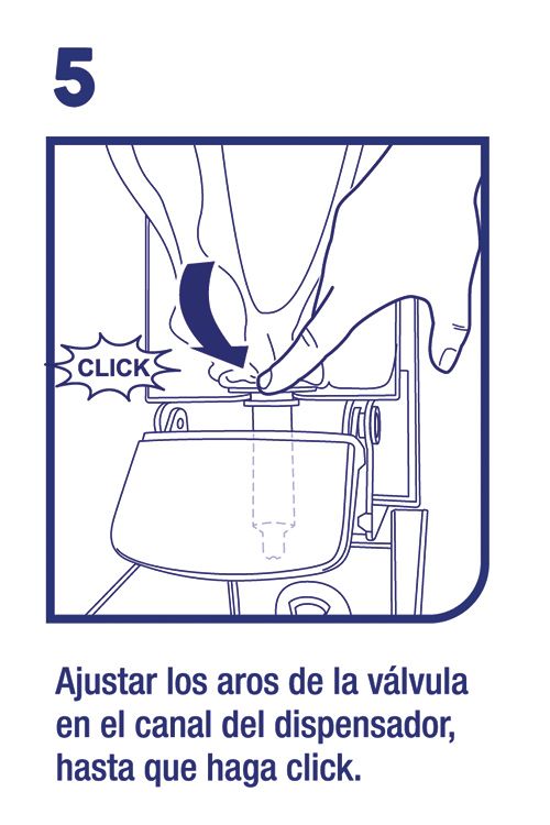 Soporte botella Zanigel gel antibacterial - Familia Institucional