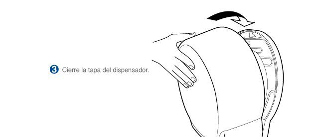 Cómo se surte el dispensador - Familia Institucional