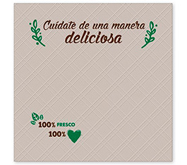 Personalización de servilletas - Familia Institucional