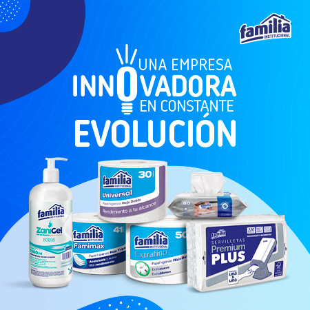 Empresa innovadora en constante evolución Familia Institucional