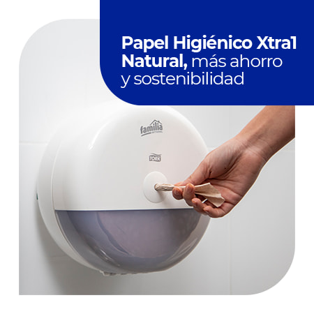 Papel Higiénico Xtra1 Natural - Familia Institucional